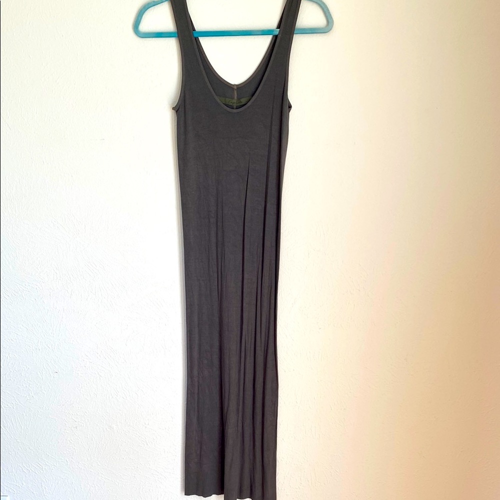 Enza Costa Gray Sleeveless Dress